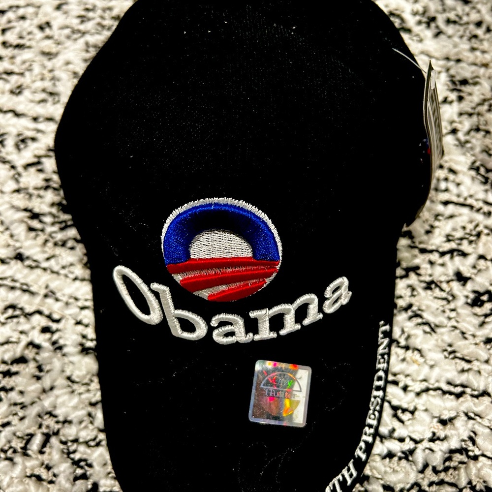 President Barrack Obama Cap noting his election as Americas 44th President